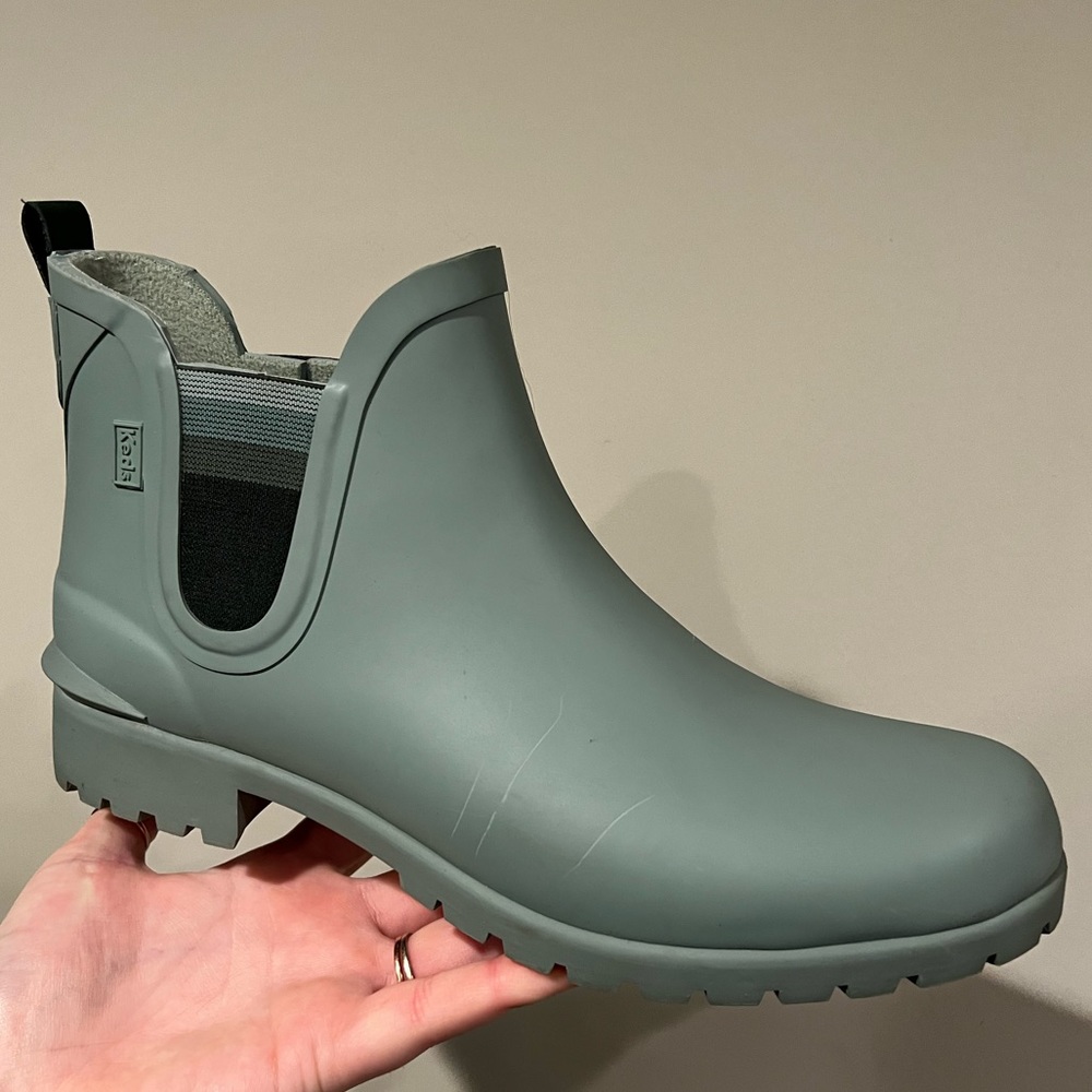 Keds Ankle Rainboot Rowan Green Women’s 11